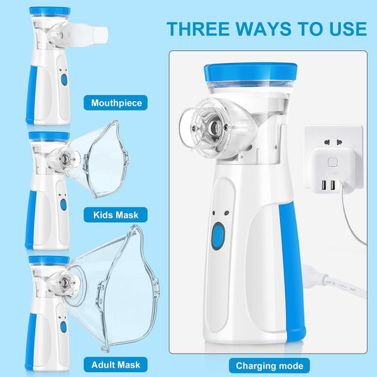 🌬️ PureBreathe  Nebulizer — Instant Relief + FREE Mouth Inhaler Gift 🎁