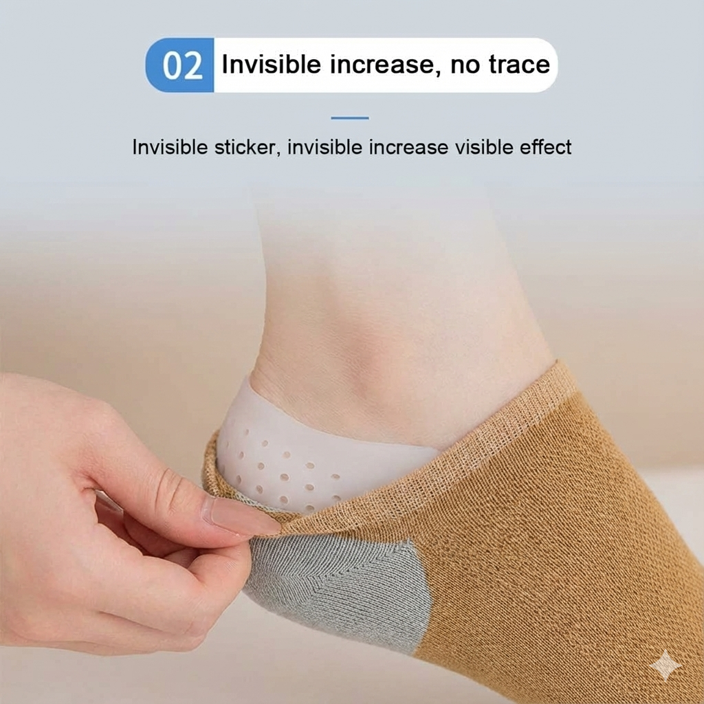 ElevateStep Pro Height Boost Heel Insoles ✨👟