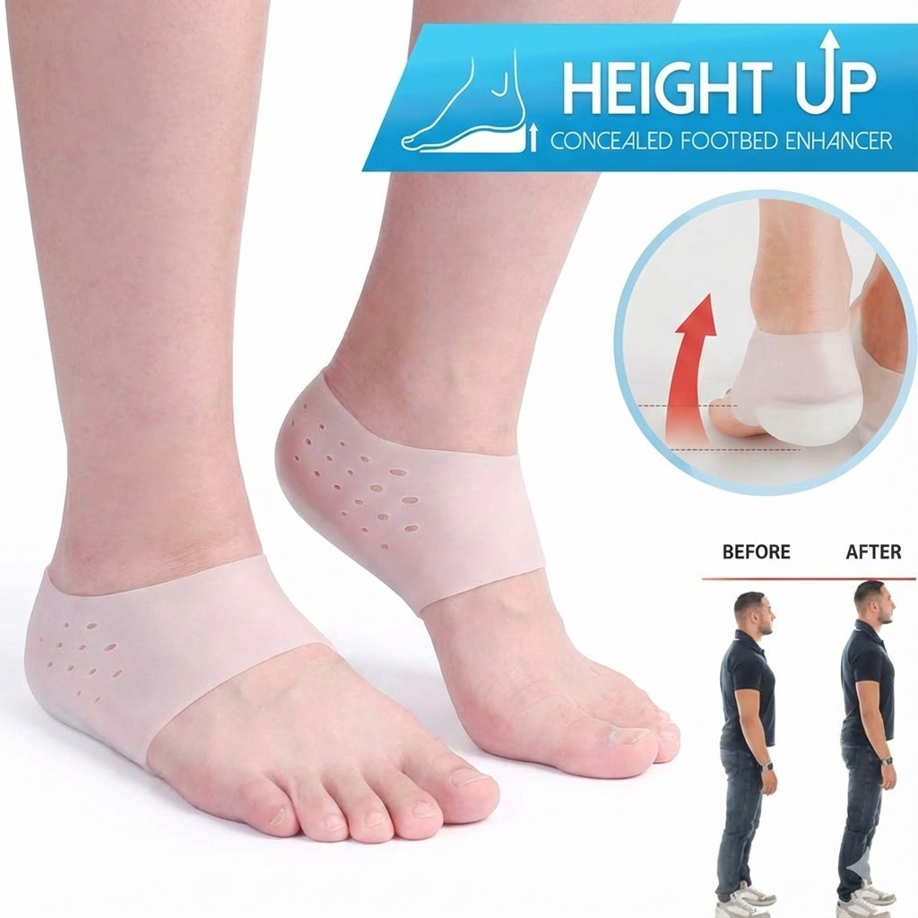 ElevateStep Pro Height Boost Heel Insoles ✨👟